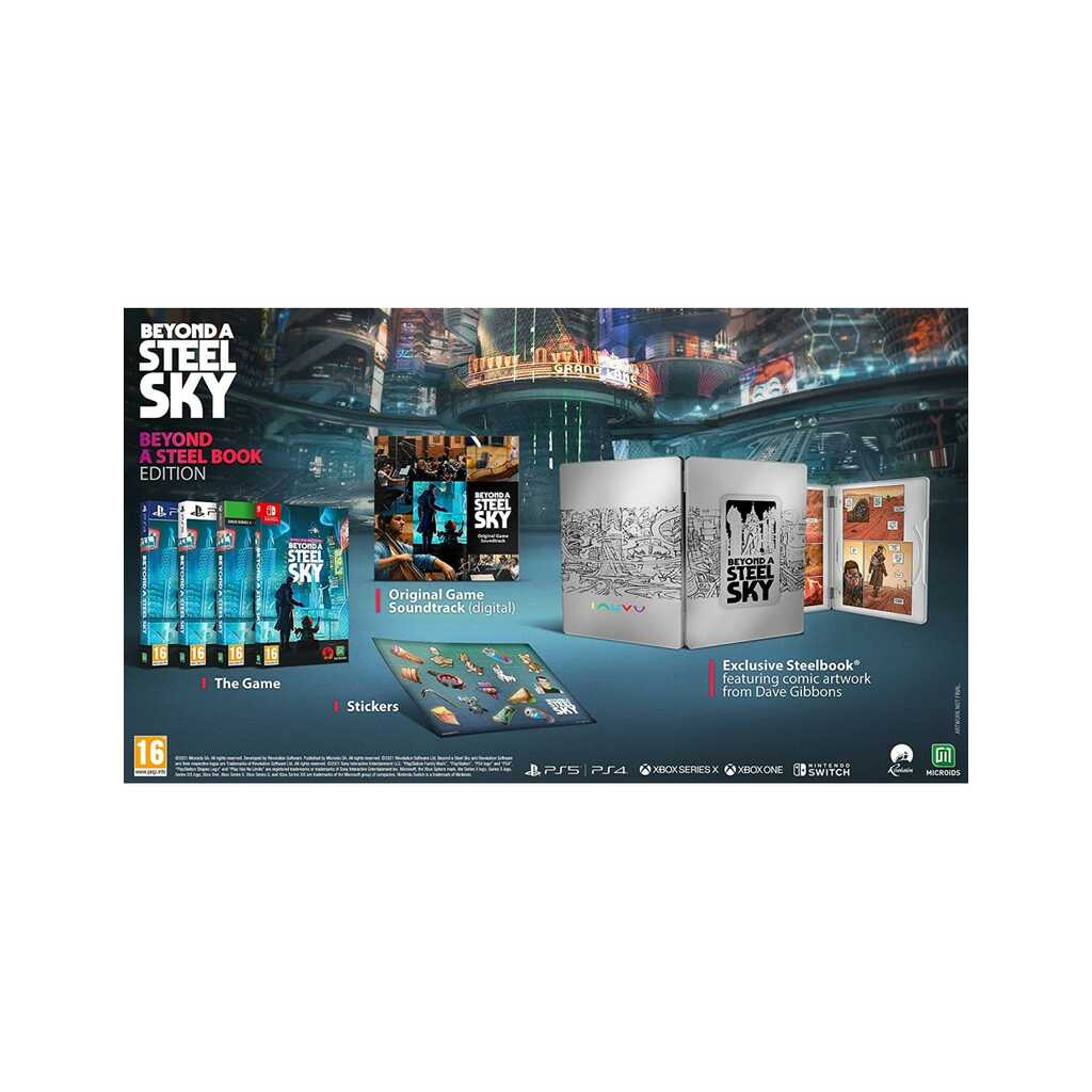 XBOXONE BEYOND A STEEL SKY - BOOK EDITION